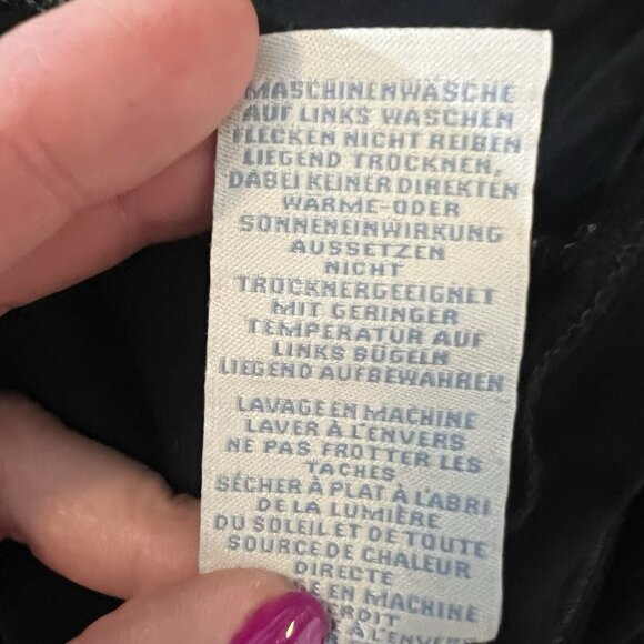 Boden Women’s Jersey Dress Black Size 10 Stretch Long Sleeve - Picture 8 of 8